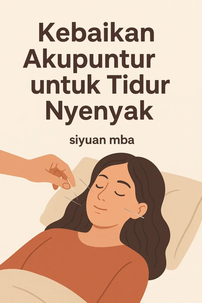 Kebaikan Akupuntur